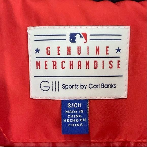 St. Louis Cardinals Red Vest Ladies Size Small Quilted Zip Front MLB Baseball - Picture 4 of 8